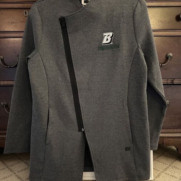 OGIO Binghamton University Gray Transition Full Zip Jacket NWOT L - Picture 1 of 15